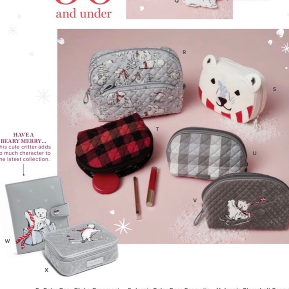 Vera Bradley Beary Merry iconic travel pill case - Picture 8 of 12